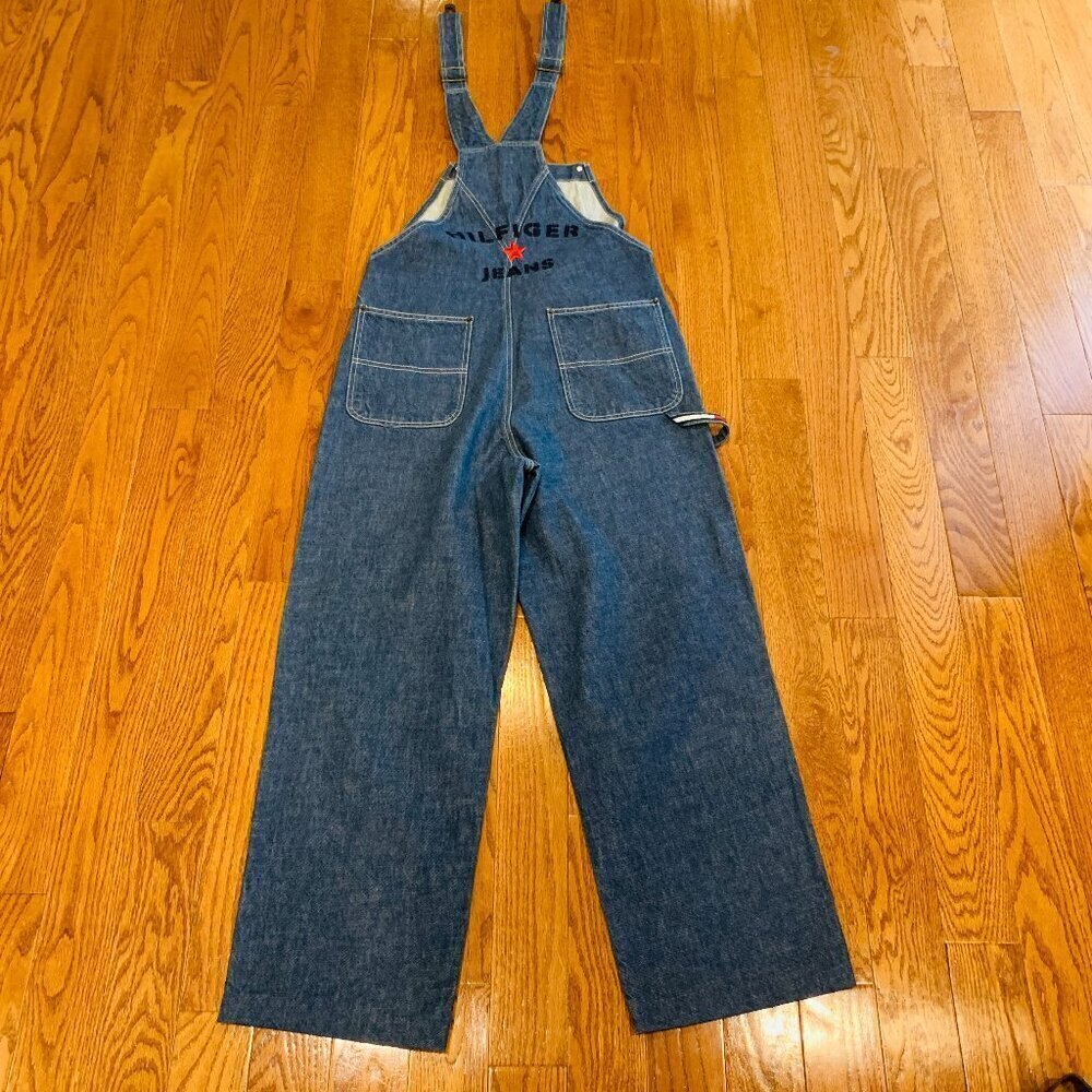 Vintage 90s Tommy Hilfiger Overalls as worn by Aaliyah Street Wear - Picture 2 of 16